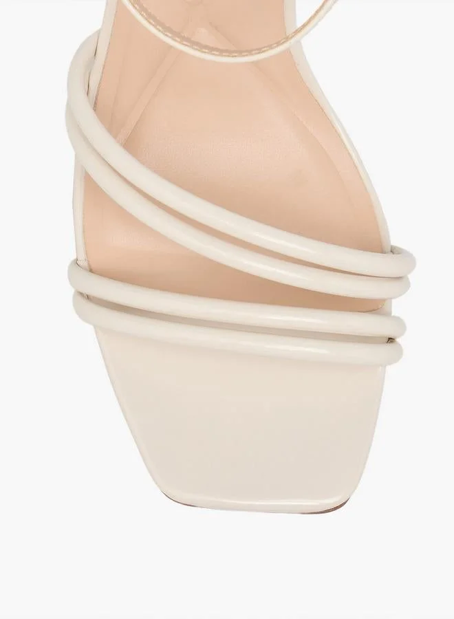 Celeste IVORY Women Strappy Wedge Heel Sandals for Women | Best Price UAE