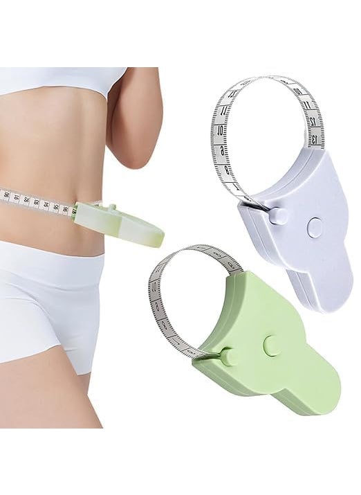 Generic SHOPOLIFE Measuring Tape Accurate Scale in Cm and Inch Dual Side Measurement TailorSewingHandCraftDesign Layout Tool for Measure All Body Parts Lock and Pin System Tape 1 Pc Multicolor  - Image 3