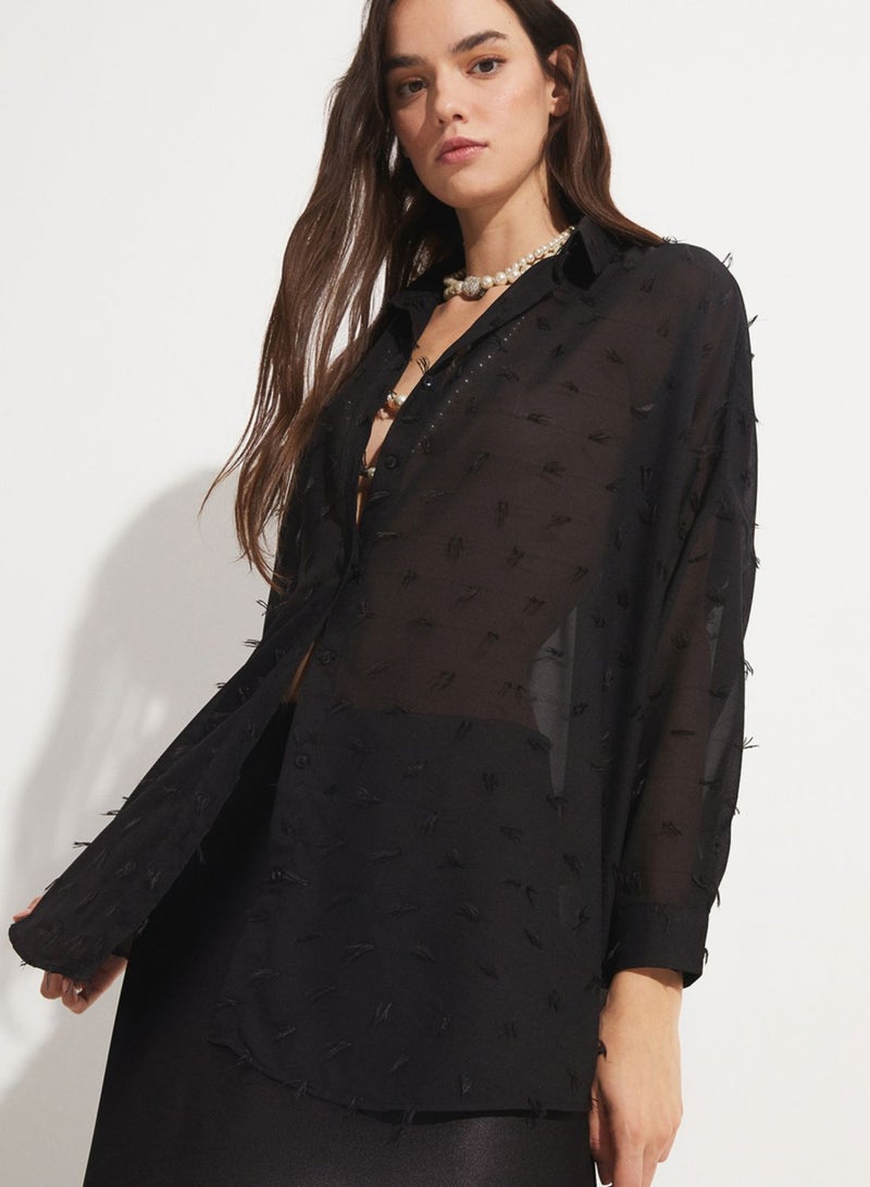 جون قميص بأزرار - Image 4