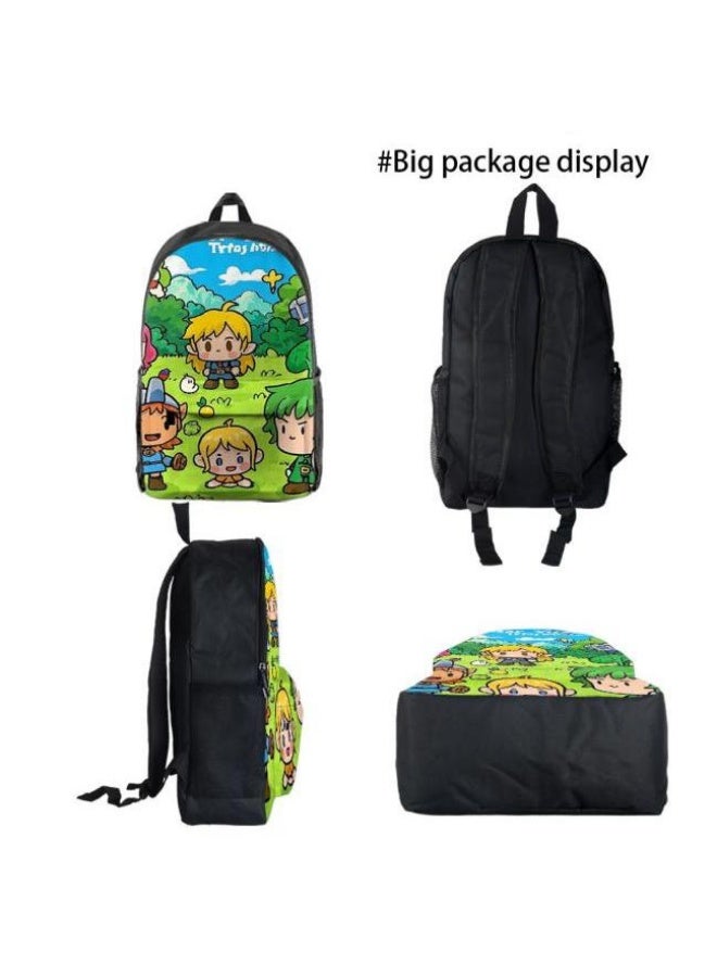 Universal cartoon new three-piece schoolbag - 454  - Image 3