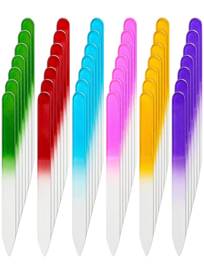 Tecbeauty 42PCS Glass Nail Files Double Sided Crystal File Manicure Tool for Nail Care - Image 1