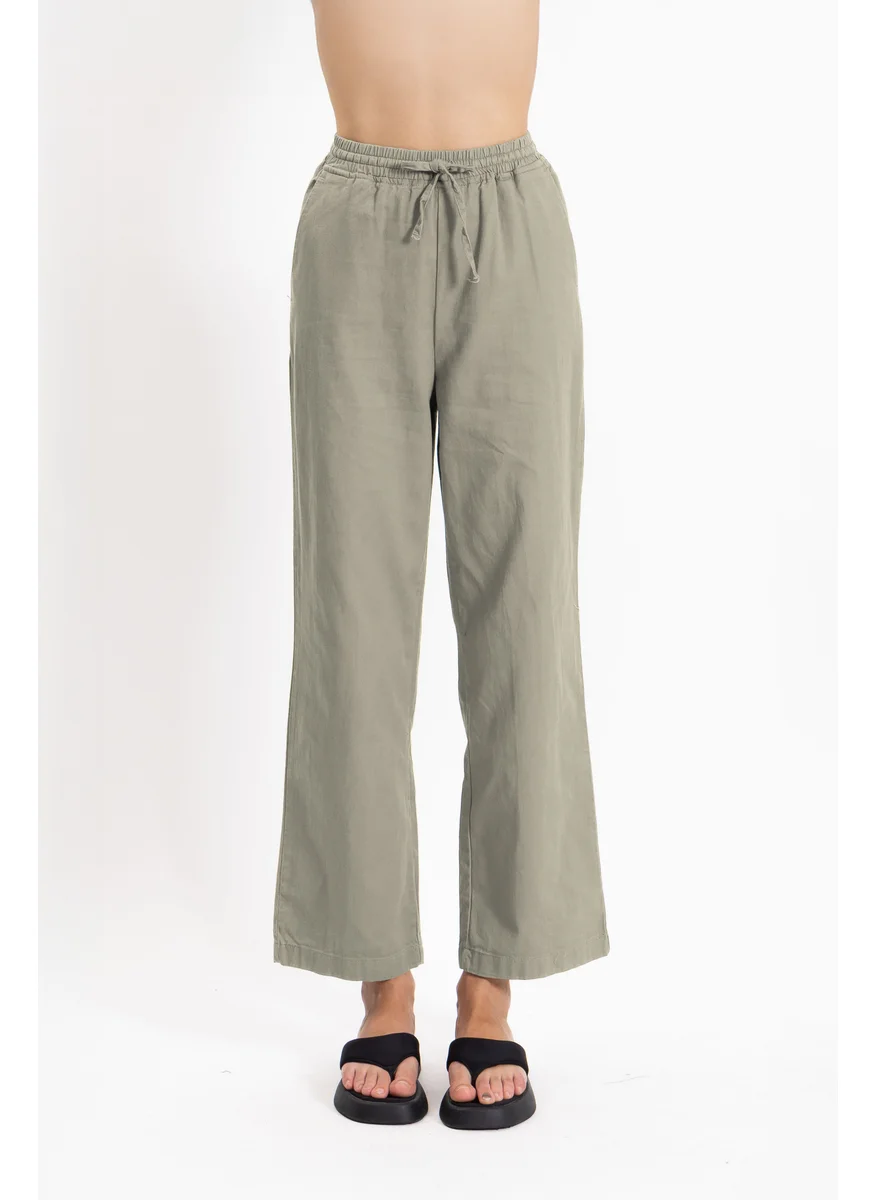شايبس COMFORT STRAIGHT COTTON TROUSERS