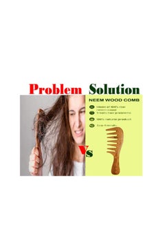 Rufiys Pure Neem Wooden Comb for Women & Men | Neem Wood Comb for Hair Growth | Wide Tooth Hair comb | Dandruff Comb - pzsku/Z338A82E127D911D6B4D1Z/45/_/1732354037/6e17967b-af3d-42fe-b270-c6ec3257003b