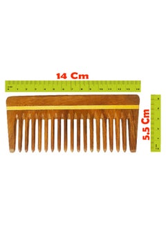 Rufiys Pure Neem Wooden Comb for Women & Men | Neem Wood Comb for Hair Growth | Wide Tooth Hair comb | Dandruff Comb - pzsku/Z338A82E127D911D6B4D1Z/45/_/1732354100/79d2dad4-08d6-4003-b45e-865a8de77234