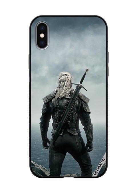 Protective Case Cover For Apple iPhone XS Max The Witcher Design Multicolour