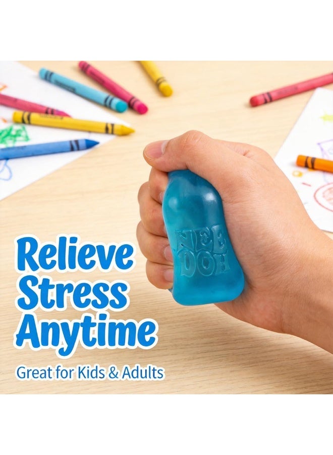 NeeDoh Sensory Stress Cube – High-Density Gel Filled Squishy Fidget Toy for Kids & Adults | Premium Matte Texture Stress Ball for Anxiety Relief & Autism Support | Durable Office Desk Decompression Accessory - Image 3