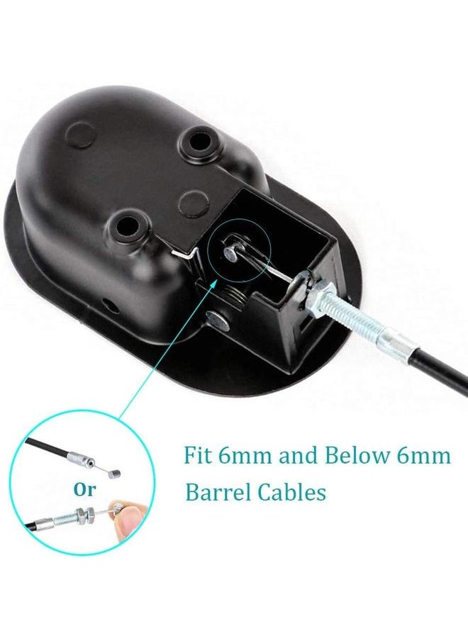 yongsheng Recliner Replacement Parts - Universal Black Metal Pull Recliner Handle  - fits Recliner Couch Style Pull Chair Release Handle for Sofa  - Image 3