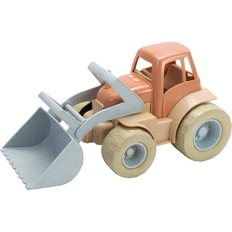 Dantoy Bio-Toy Front-Loader Tractor, Eco-conscious Toys Made from Sugarcane - Image 1