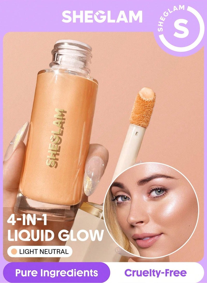 SHEGLAM Sunburst Glow Mixer - Light Neutral - Image 1