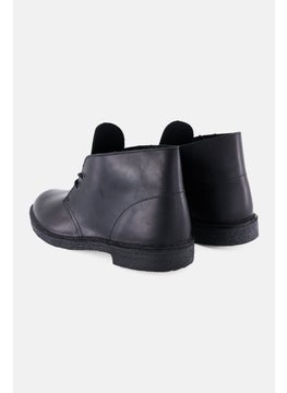 clarks Men Standard Desert Lace Up Ankle Boots, Black  - Image 2