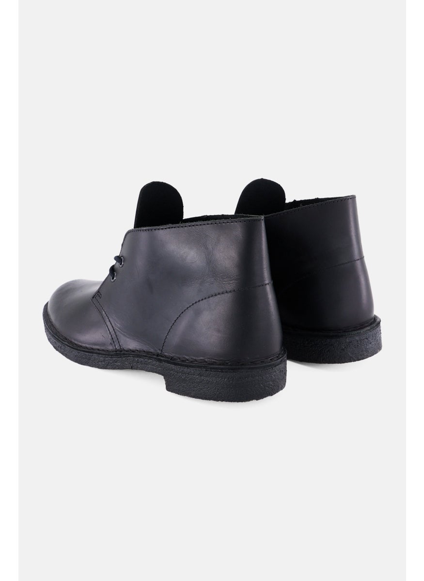 clarks Men Standard Desert Lace Up Ankle Boots, Black  - Image 2
