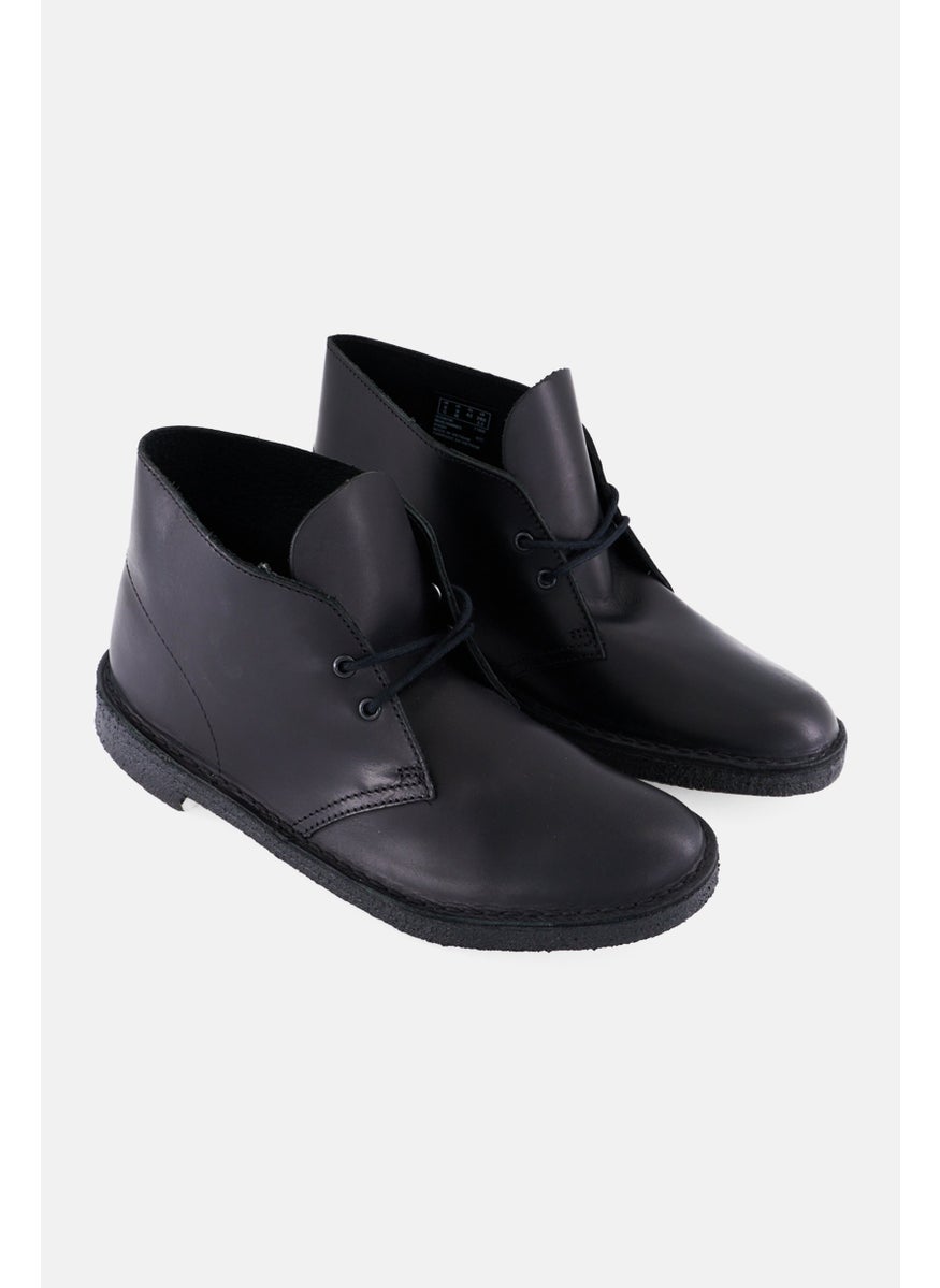 clarks Men Standard Desert Lace Up Ankle Boots, Black  - Image 1