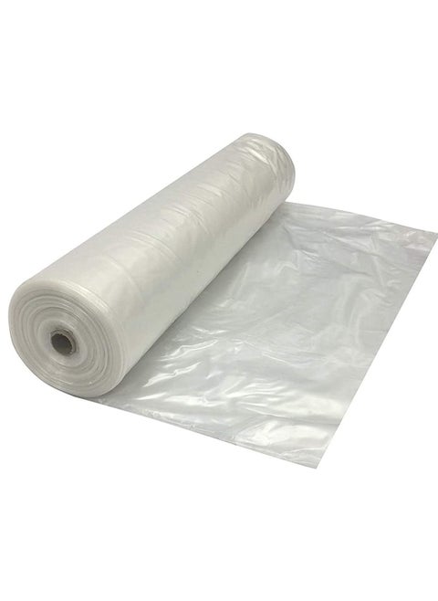 RACO Durable Polythene Sheet Roll for Floors and Furniture Protuct from Dust and Water when Painting and Decorating (200G, 10M)