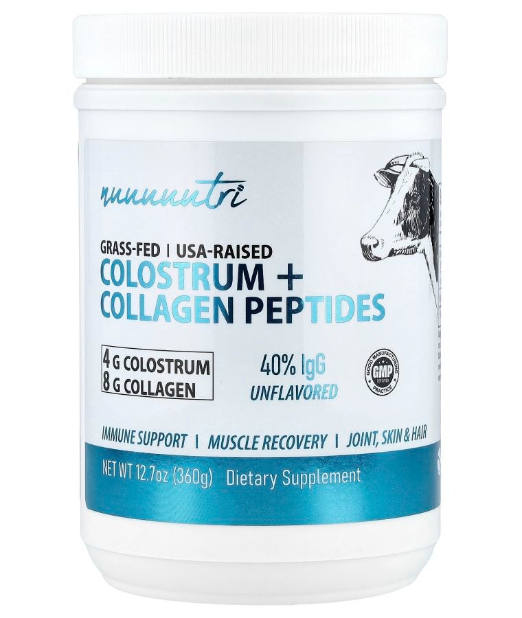 Colostrum + Collagen Peptides Unflavored 12.7 oz (360 g)