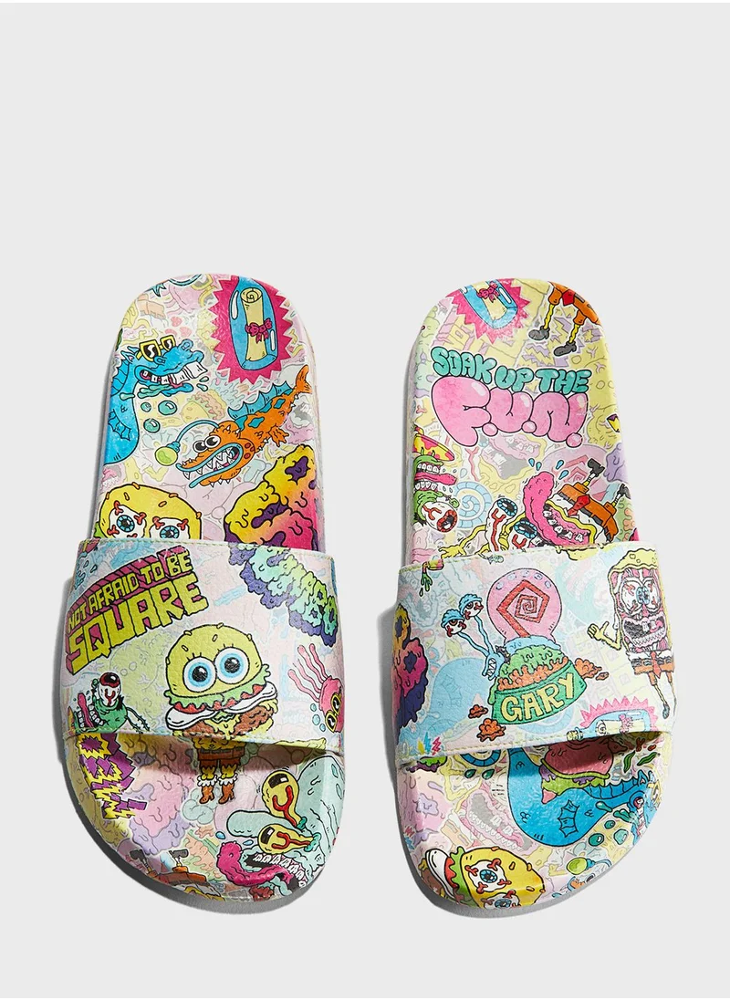 H&M Printed Pool Shoes