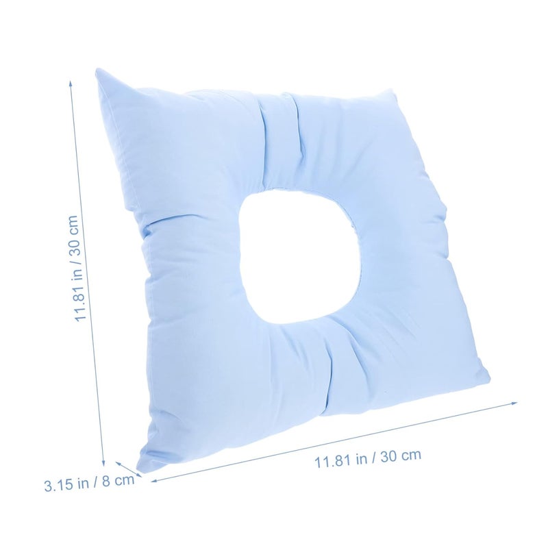 وسادة وجه صالون تجميل مريحة للتدليك دونات هول أو هول لاسترخاء الجسم سبا مسند رأس - Image 3