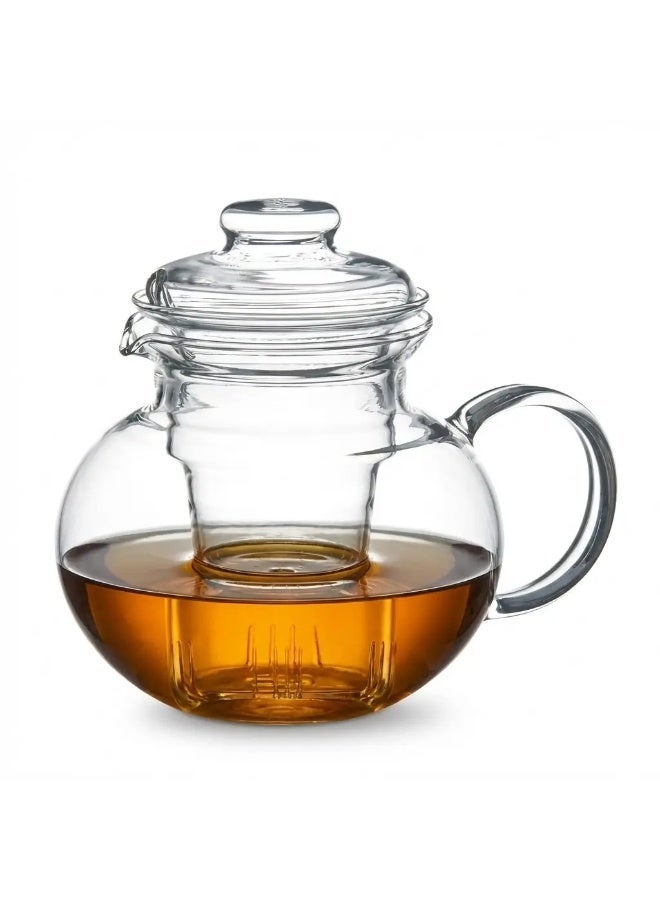 Simax Glassware 1-liter glass-in-glass thermal pitcher with filter, SIMAX Czech - Image 1