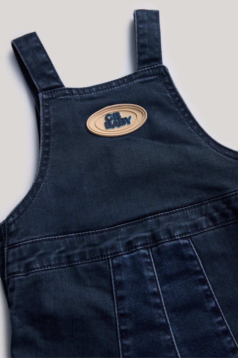 GB Baby Bg Store Baby Boy Navy Blue Overalls  - Image 3