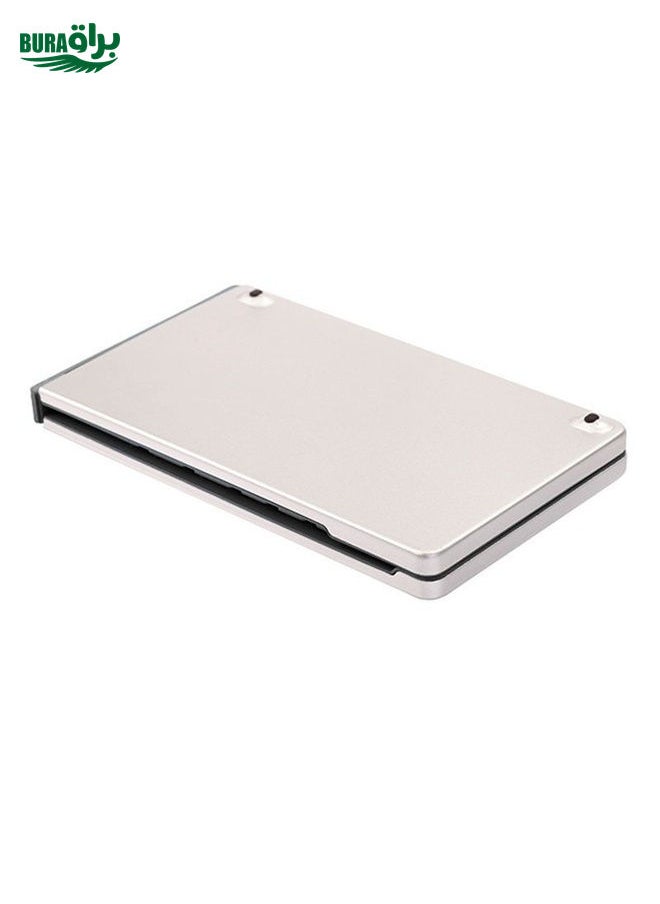 BURAQ - F66 Foldable Bluetooth Wireless 66 Keys Keyboard, Support Android / Windows / iOS (Silver) - Image 1