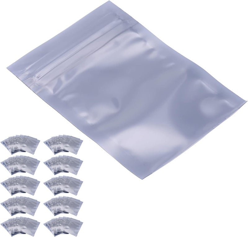 YWBL-WH Anti-static Storage Bag 100 Pieces Resealable Anti-Static Bags Small Size for HDD Motherboard and Electronic Device 6 Cm X 9 Cm / 2.36 Inches X - Image 2