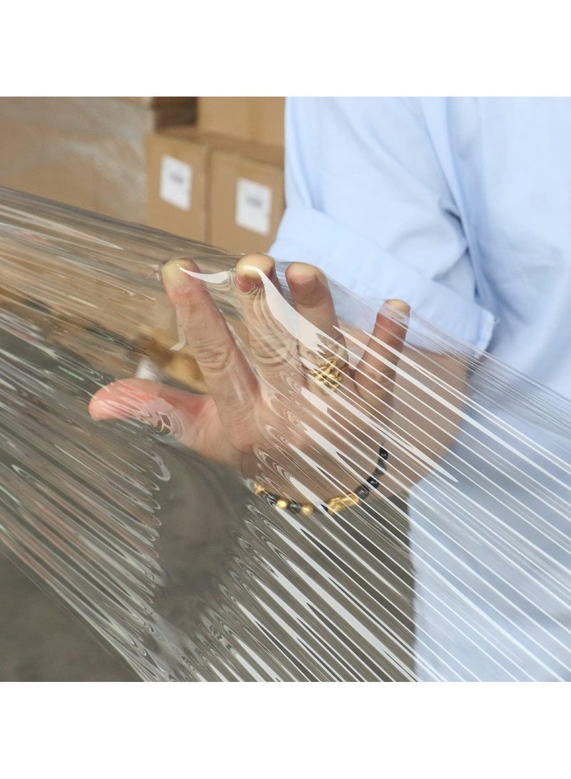 Generic 6-Piece Stretch Wrapping Film Rolls 2.5 Kg, Clear, 50 cm Length  - Image 2