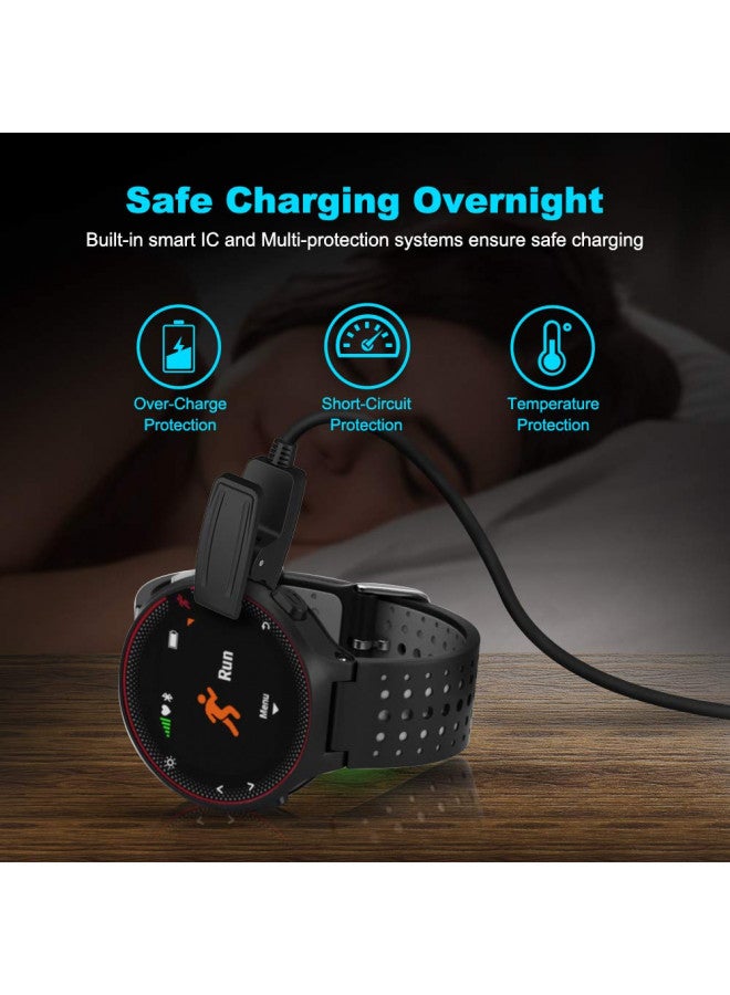 TUSITA Charger Compatible with Garmin Forerunner 35 35J 230 235 630 645 Music 735XT, Approach G10 S20, Vivomove HR, ForeAthlete 35J, Lily - USB Charging Cable 100cm - GPS Smartwatch Accessories - Image 4