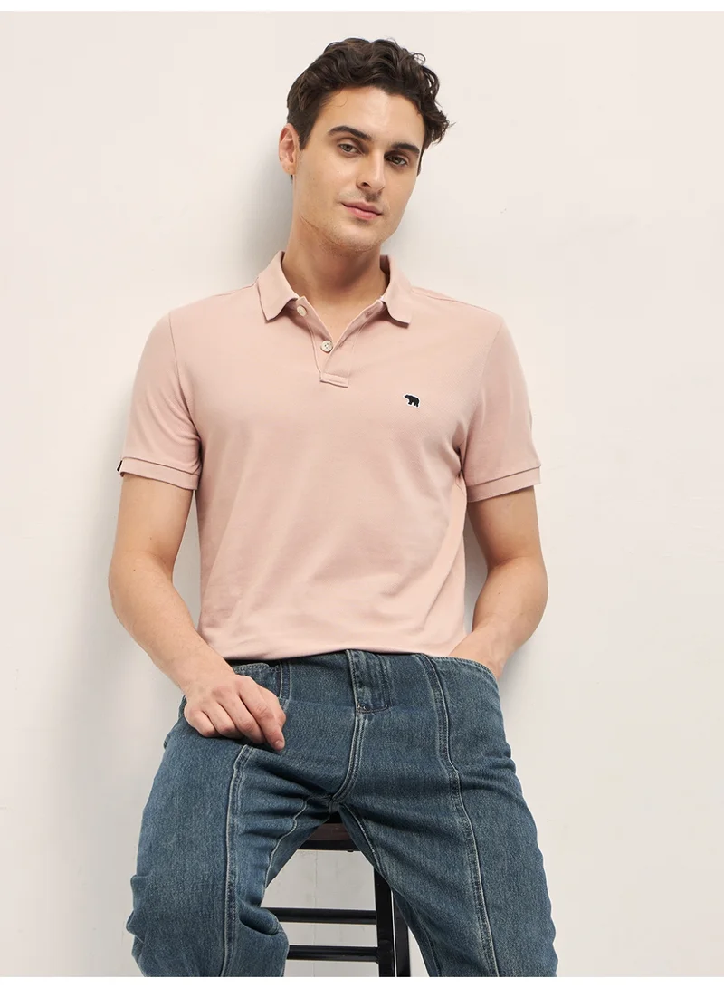 ذا بير هاوس تيشيرت بولو رجالي بأكمام قصيرة