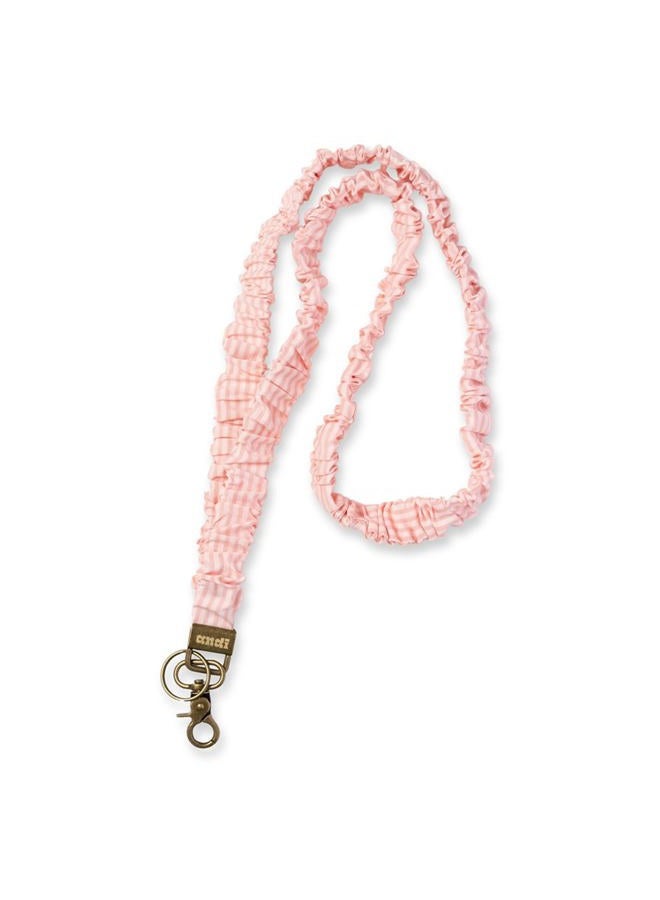 ANDI Neck Lanyard For Women - Scrunchie Cute Lanyard for Keys, Id Card Holder, Wallet - Aesthetic Long Lanyard (Lovely Stripes) - Image 1