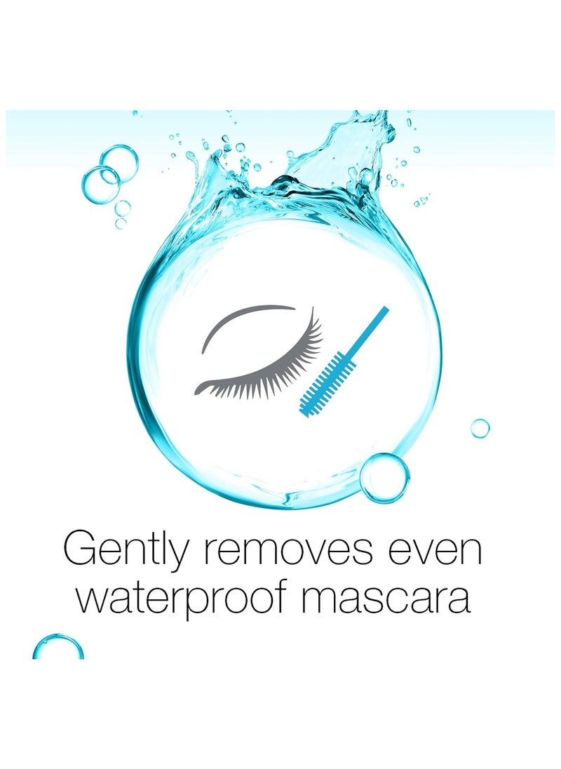Neutrogena Neutrogena Makeup Remover Cleansing Face Wipes, Daily Cleansing Facial Towelettes to Remove Waterproof Makeup and Mascara, Alcohol-Free, Value Twin Pack, 25 Count, 2 Pack  - Image 3