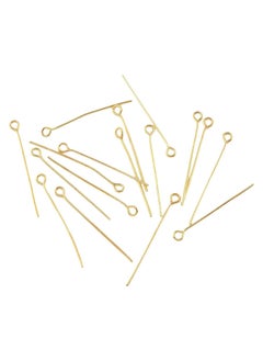 Generic Berlin Gold Hair Pins 3cm Small Round Hole Design (Pack of 500)  - Image 3