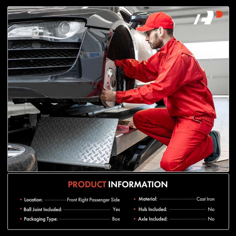 A-Premium Front Suspension Steering Knuckle for Honda - Image 3