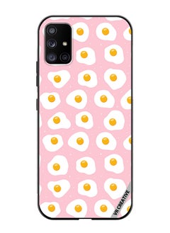 Protective Case Cover For Samsung Galaxy A51 5G Pattern Eggs Design Multicolour