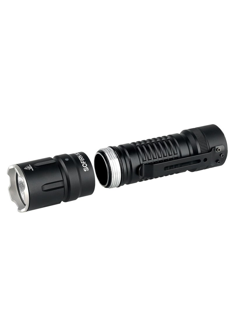 Sofirn SC28 XHP50B HD LED 2800Lm Type C Rechargeable Flashlight Portable Powerful 21700 Torch EDC Flash Light IPX8 For Camping  - Image 4