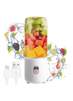 500 ml Portable Smoothie Mixer,  Rechargeable USB Portable Blender, Mini Mixer for Smoothie, BPA-Free, Smoothie Mixer Maker for Travel, Car, Gym, Personal Baby Food