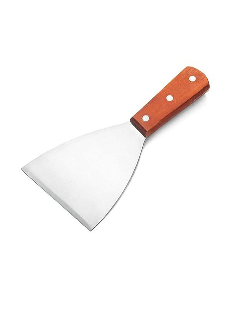 Pass Pass passpass Wooden Handle Stainless Steel Pastry Scraper Cutter Kitchen Cuisine Steak Chocolate Putty ShovelPack of 2  - Image 5