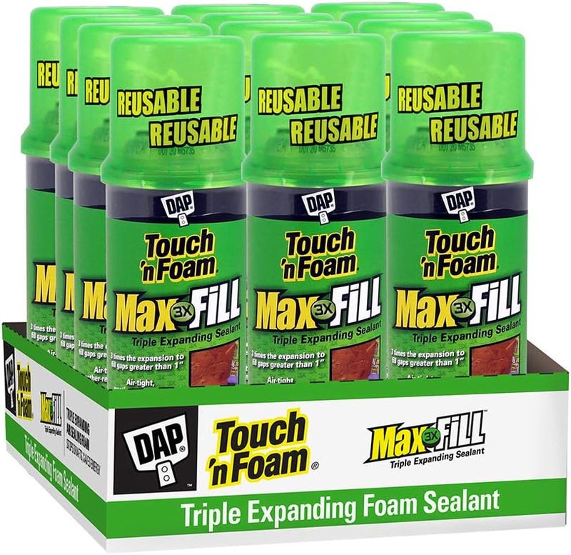 DAP Touch 'n Foam MaxFill Expanding Sealant, 12Oz - Image 3