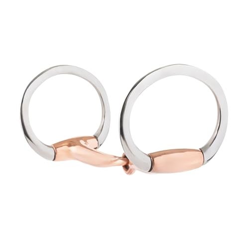 Weaver Leather Weaver Equine Copper Mouth Eggbutt Snaffle Bit, 5" - Image 5