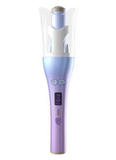 Auto Hair Curling Wand Ion Wrap Curler with Ceramic Ionic Barrel and Smart Anti-Stuck Sensor, Professional Styling Tool for Long and Medium Length Hair