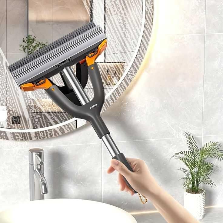 Cazuela Mini Mop for Kitchen With Sponge Portable Self Squeeze Strong Absorbent Magic Wiper Small Wet Dry Self Squeezing Sponge - Image 5