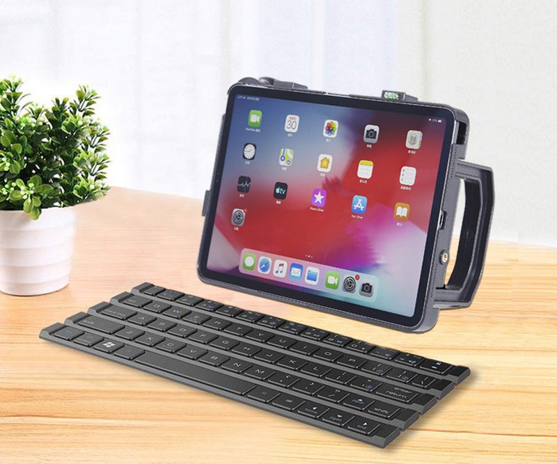 Velikon MegaMount Multimedia Rig Case Video stabilizer for Apple iPad Pro 12.9 inch *[2018 3rd GEN ONLY]* Easily Attach Lenses, Lights, Microphones. Great for Video Recording. Mounts on Tripods and Monopods - Image 5