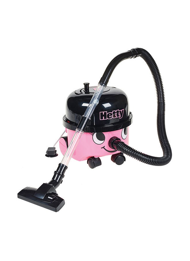 CASDON - Casdon - Hetty Vacuum Cleaner: Pink Toy Vacuum With Real Function And Nozzle Accessories. For Children Aged 3+ - Image 1