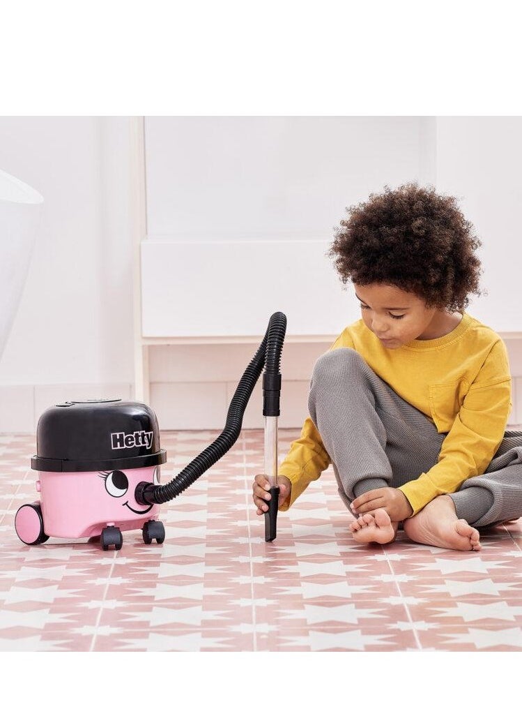 CASDON - Casdon - Hetty Vacuum Cleaner: Pink Toy Vacuum With Real Function And Nozzle Accessories. For Children Aged 3+ - Image 1