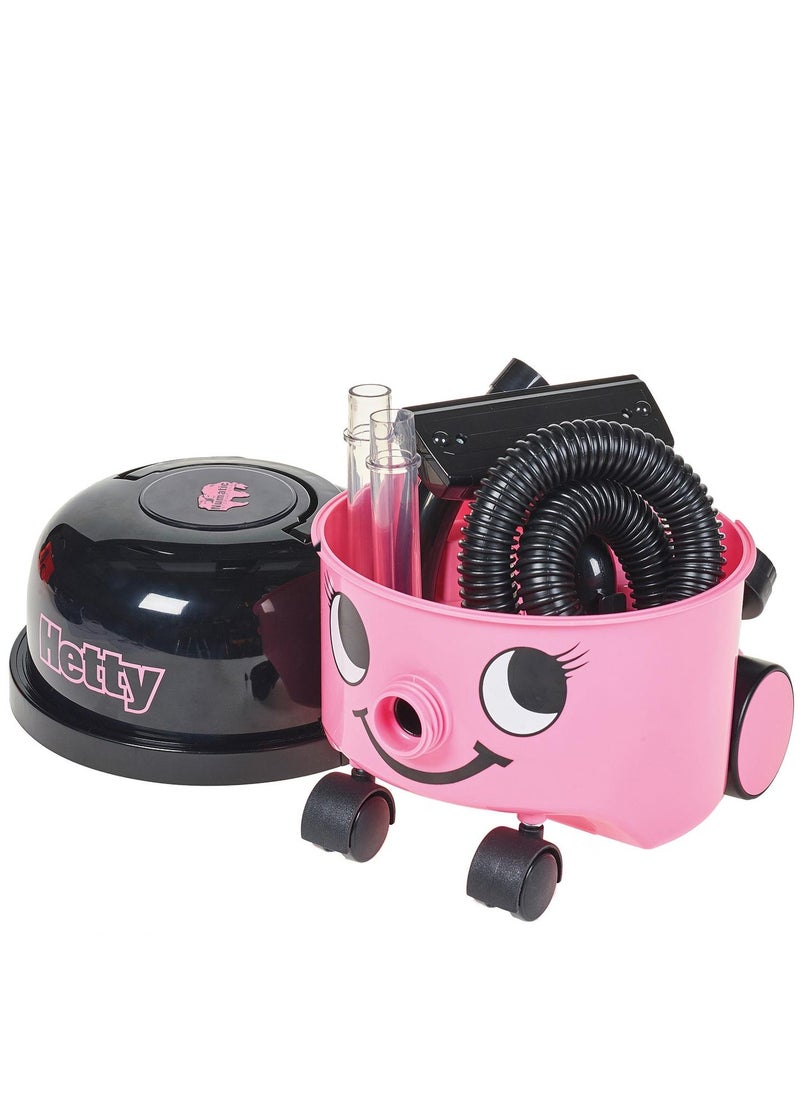 CASDON - Casdon - Hetty Vacuum Cleaner: Pink Toy Vacuum With Real Function And Nozzle Accessories. For Children Aged 3+ - Image 1
