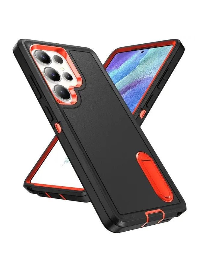 Orange Shock Resistant Protective Case for Samsung Galaxy S25 Ultra - Image 1