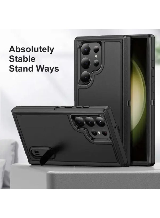 Orange Shock Resistant Protective Case for Samsung Galaxy S25 Ultra - Image 3