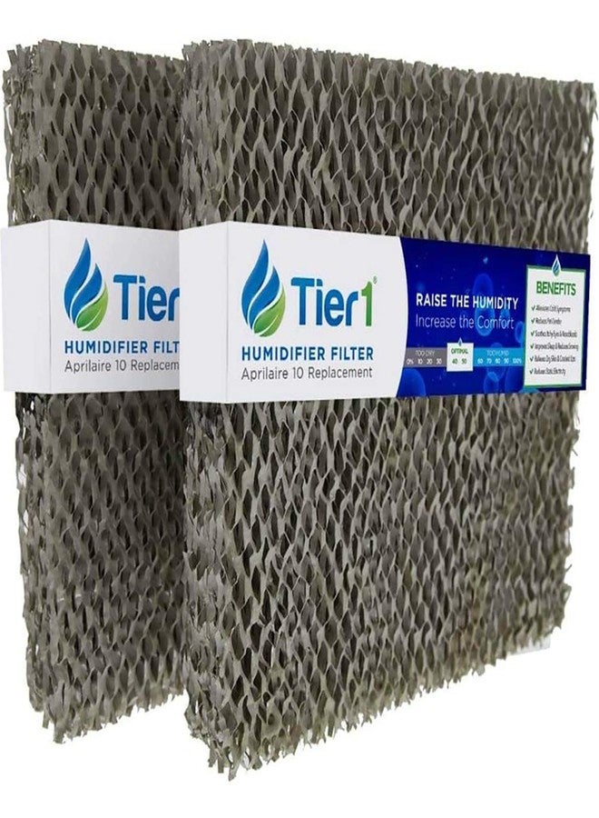 Tier1 Humidifier Filter Replacement for Water Panel 10 Aprilaire Models 110, 220, 500, 550, 558 - Improves Air Quality in Homes and Offices - (2 Pack) - Image 1