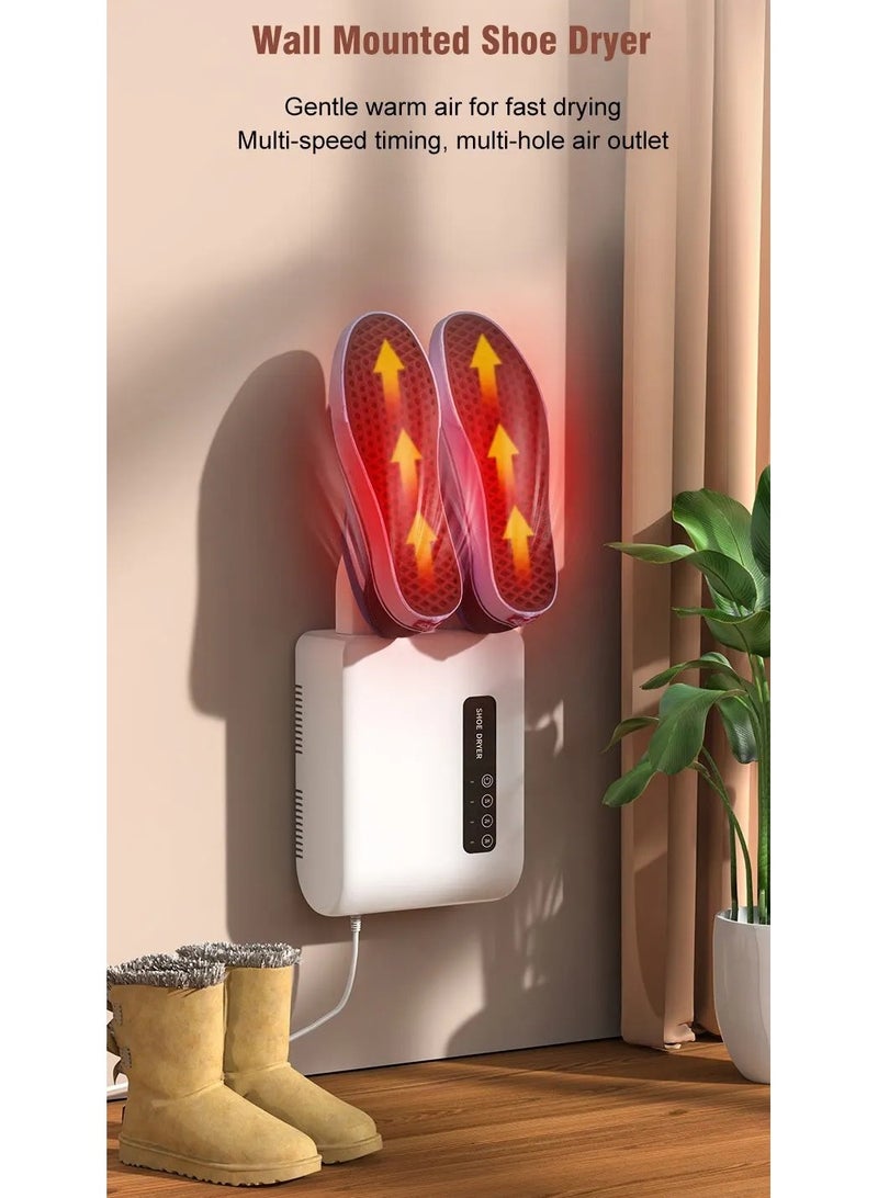 ارواق مجفف أحذية كهربائي 220 فولت معقم وواقي للقدمين ومزيل العرق لتدفئة الأحذية - Image 2