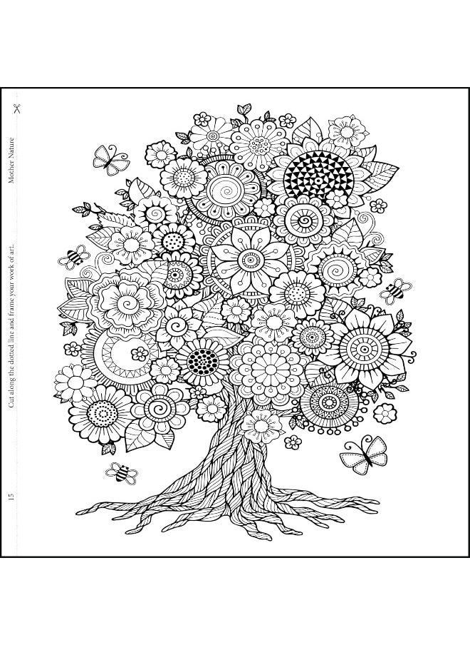 Colouring Book for Adults (Mother Nature)  - Image 2
