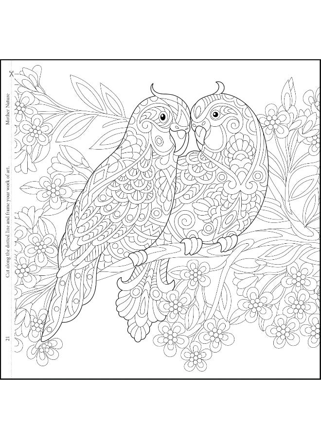 Colouring Book for Adults (Mother Nature)  - Image 4