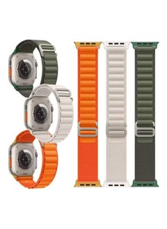 Nylon Woven Alpine Loop Watch Band For Apple Watch Ultra Sport Wrist Strap Trail Loop